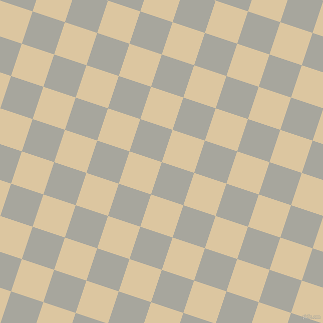 72/162 degree angle diagonal checkered chequered squares checker pattern checkers background, 68 pixel square size, , Foggy Grey and Raffia checkers chequered checkered squares seamless tileable