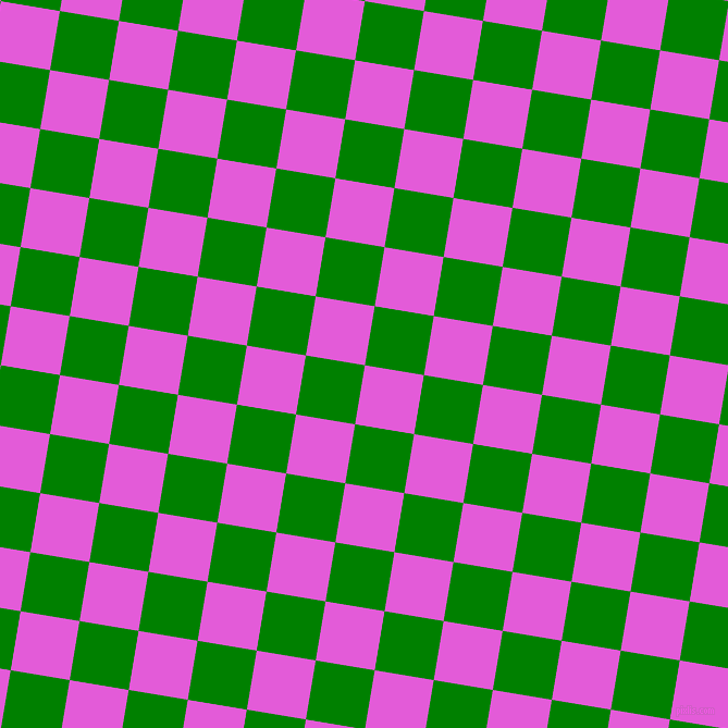 81/171 degree angle diagonal checkered chequered squares checker pattern checkers background, 55 pixel square size, , Free Speech Magenta and Green checkers chequered checkered squares seamless tileable