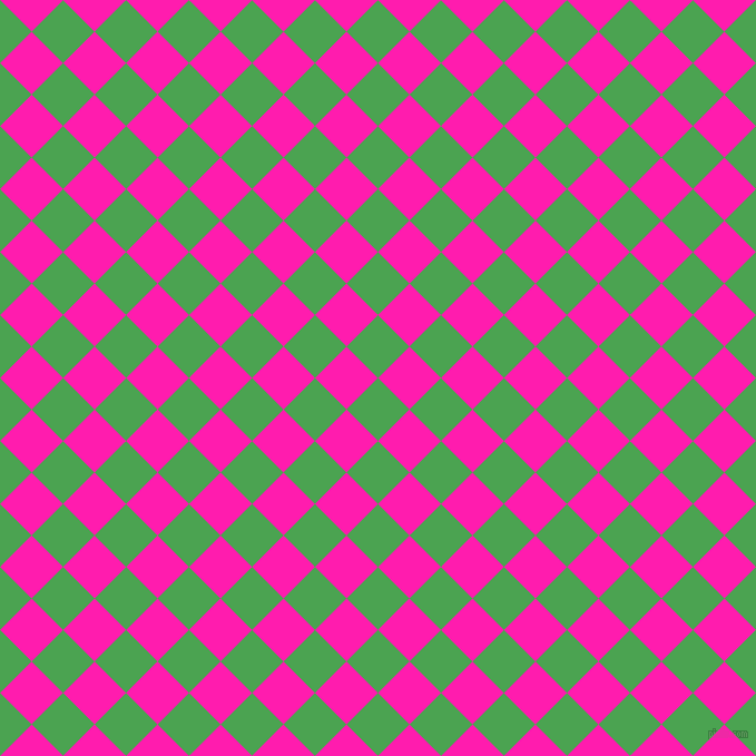 45/135 degree angle diagonal checkered chequered squares checker pattern checkers background, 40 pixel square size, , Fruit Salad and Spicy Pink checkers chequered checkered squares seamless tileable