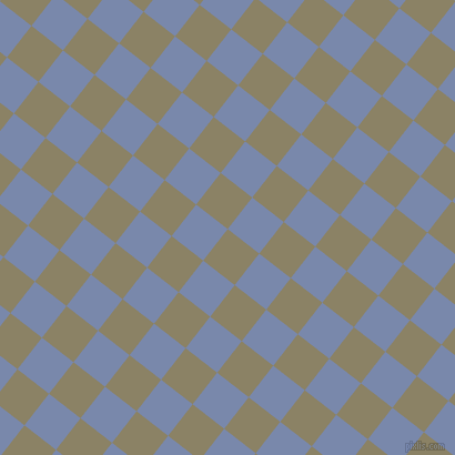 52/142 degree angle diagonal checkered chequered squares checker pattern checkers background, 36 pixel square size, , Granite Green and Ship Cove checkers chequered checkered squares seamless tileable