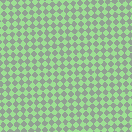 48/138 degree angle diagonal checkered chequered squares checker pattern checkers background, 19 pixel square size, , Granny Smith Apple and Pewter checkers chequered checkered squares seamless tileable