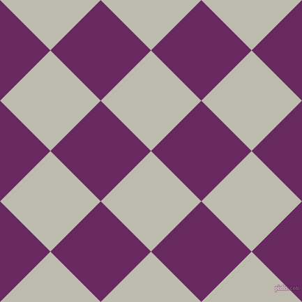 45/135 degree angle diagonal checkered chequered squares checker pattern checkers background, 102 pixel squares size, , Grey Nickel and Palatinate Purple checkers chequered checkered squares seamless tileable