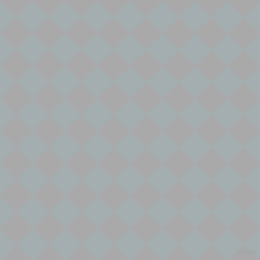 45/135 degree angle diagonal checkered chequered squares checker pattern checkers background, 45 pixel square size, , Gull Grey and Dark Gray checkers chequered checkered squares seamless tileable