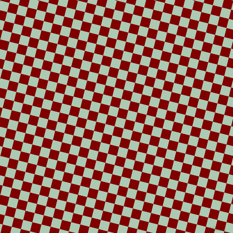76/166 degree angle diagonal checkered chequered squares checker pattern checkers background, 19 pixel squares size, , Gum Leaf and Maroon checkers chequered checkered squares seamless tileable