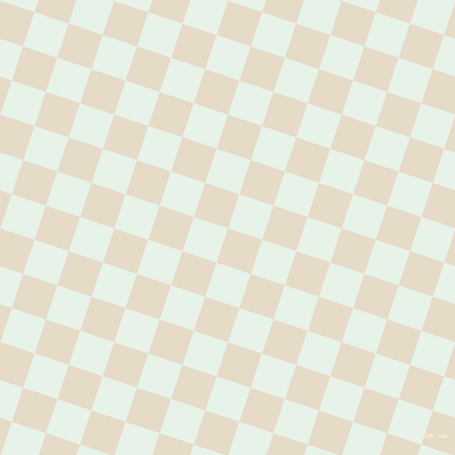 72/162 degree angle diagonal checkered chequered squares checker pattern checkers background, 51 pixel squares size, , Half Spanish White and Dew checkers chequered checkered squares seamless tileable