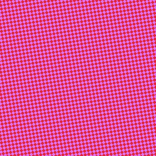 54/144 degree angle diagonal checkered chequered squares checker pattern checkers background, 9 pixel square size, Heliotrope and Alizarin checkers chequered checkered squares seamless tileable
