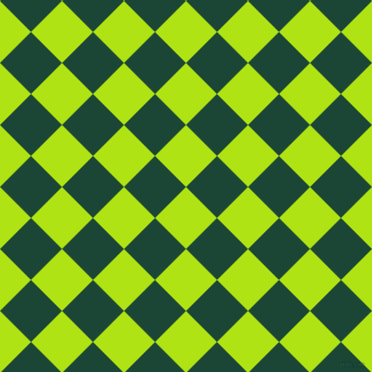 45/135 degree angle diagonal checkered chequered squares checker pattern checkers background, 64 pixel squares size, , Inch Worm and Sherwood Green checkers chequered checkered squares seamless tileable