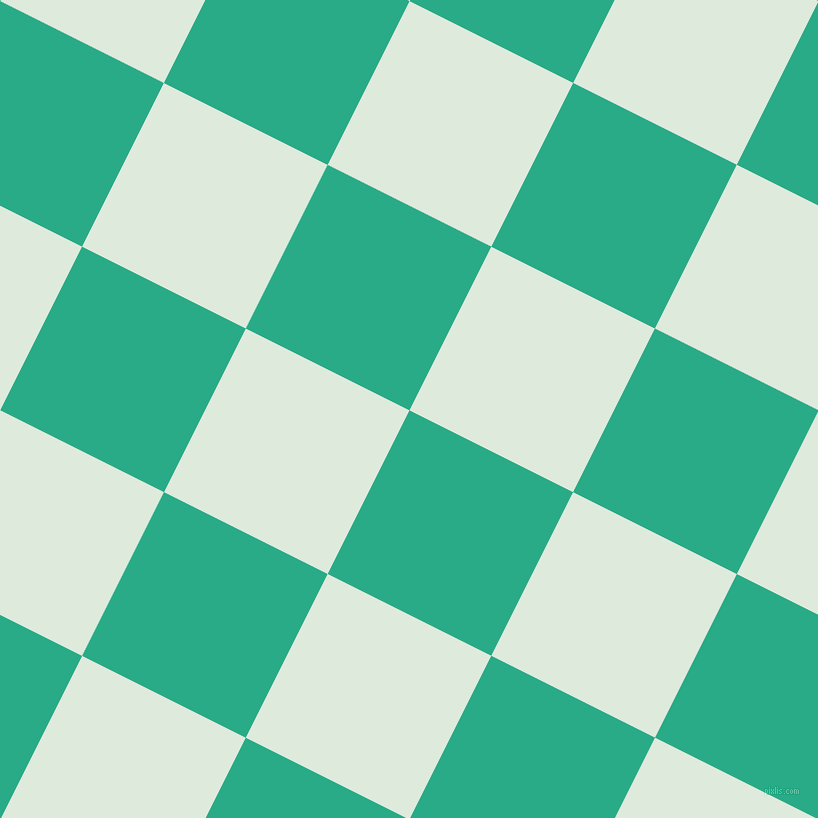 63/153 degree angle diagonal checkered chequered squares checker pattern checkers background, 183 pixel square size, Jungle Green and Apple Green checkers chequered checkered squares seamless tileable