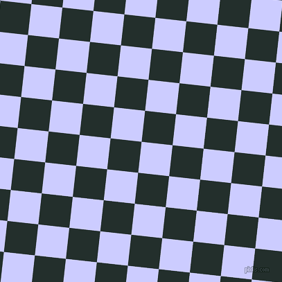84/174 degree angle diagonal checkered chequered squares checker pattern checkers background, 45 pixel square size, , Lavender Blue and Racing Green checkers chequered checkered squares seamless tileable