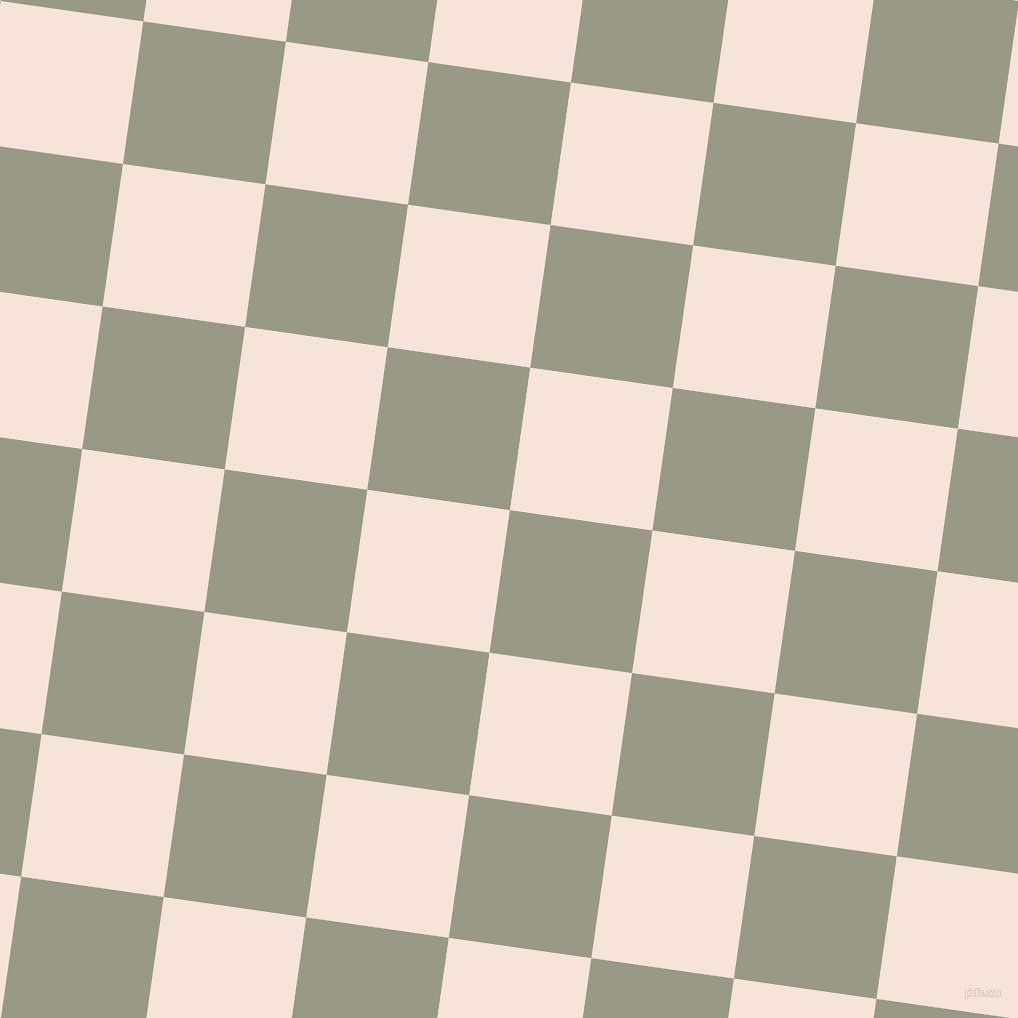82/172 degree angle diagonal checkered chequered squares checker pattern checkers background, 144 pixel square size, Lemon Grass and Provincial Pink checkers chequered checkered squares seamless tileable