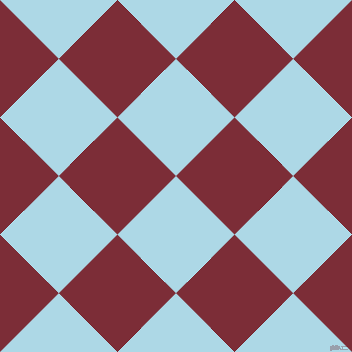 45/135 degree angle diagonal checkered chequered squares checker pattern checkers background, 167 pixel square size, , Light Blue and Paprika checkers chequered checkered squares seamless tileable