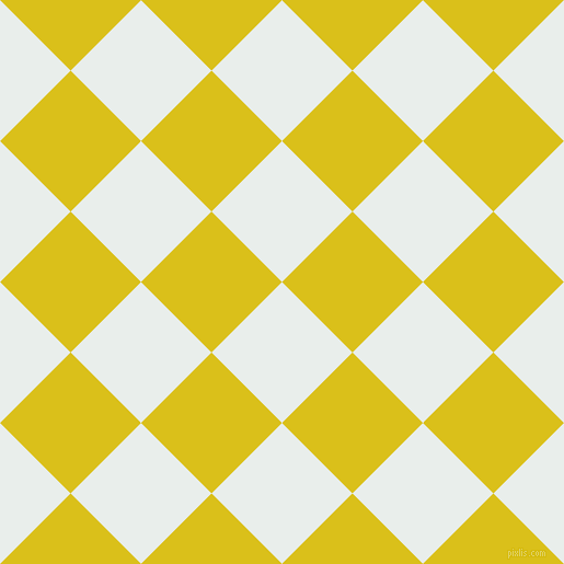 45/135 degree angle diagonal checkered chequered squares checker pattern checkers background, 91 pixel square size, , Lily White and Sunflower checkers chequered checkered squares seamless tileable