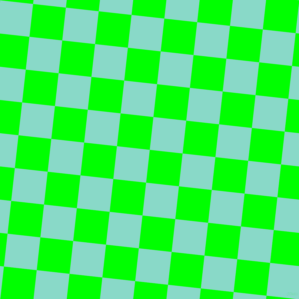 84/174 degree angle diagonal checkered chequered squares checker pattern checkers background, 109 pixel square size, , Lime and Riptide checkers chequered checkered squares seamless tileable