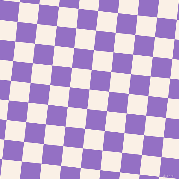 84/174 degree angle diagonal checkered chequered squares checker pattern checkers background, 66 pixel square size, , Linen and Lilac Bush checkers chequered checkered squares seamless tileable