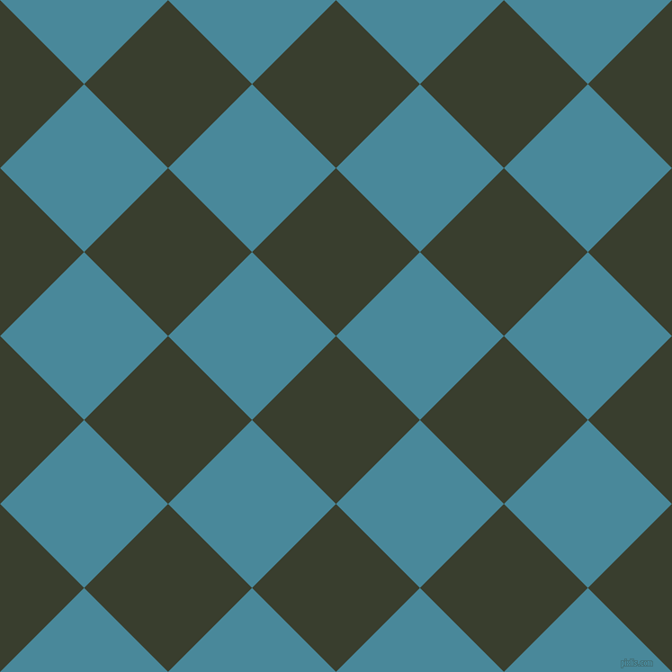 45/135 degree angle diagonal checkered chequered squares checker pattern checkers background, 132 pixel squares size, , Log Cabin and Hippie Blue checkers chequered checkered squares seamless tileable