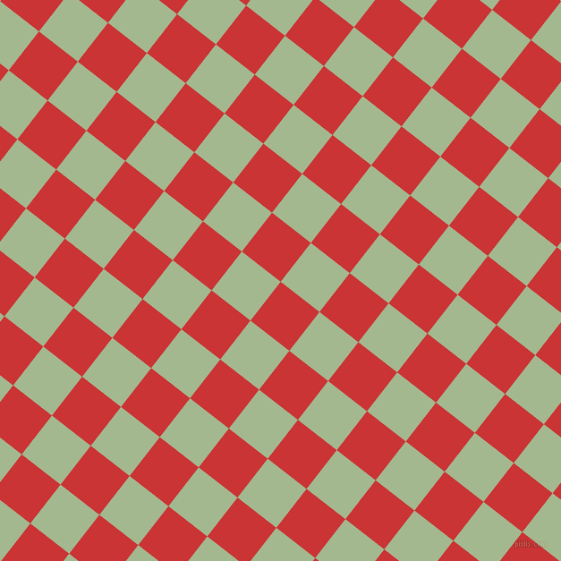 52/142 degree angle diagonal checkered chequered squares checker pattern checkers background, 55 pixel squares size, , Mahogany and Norway checkers chequered checkered squares seamless tileable