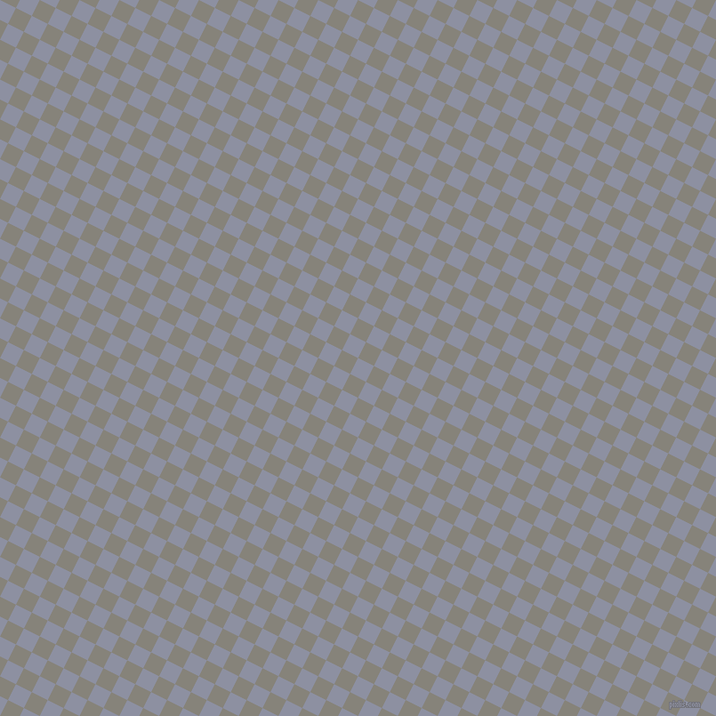 63/153 degree angle diagonal checkered chequered squares checker pattern checkers background, 20 pixel square size, Manatee and Friar Grey checkers chequered checkered squares seamless tileable