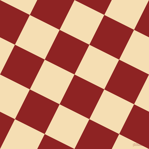 63/153 degree angle diagonal checkered chequered squares checker pattern checkers background, 116 pixel squares size, , Mandarian Orange and Wheat checkers chequered checkered squares seamless tileable