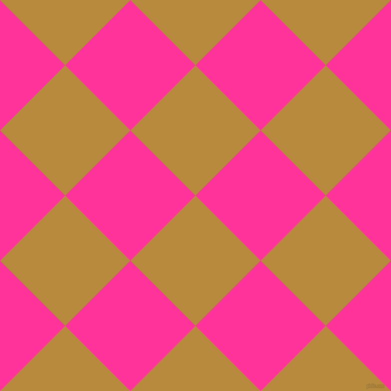 45/135 degree angle diagonal checkered chequered squares checker pattern checkers background, 184 pixel squares size, , Marigold and Wild Strawberry checkers chequered checkered squares seamless tileable
