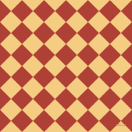45/135 degree angle diagonal checkered chequered squares checker pattern checkers background, 51 pixel square size, , Medium Carmine and Cherokee checkers chequered checkered squares seamless tileable
