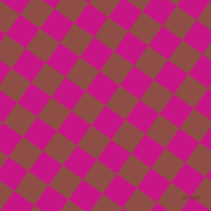 54/144 degree angle diagonal checkered chequered squares checker pattern checkers background, 49 pixel squares size, , Medium Violet Red and El Salva checkers chequered checkered squares seamless tileable
