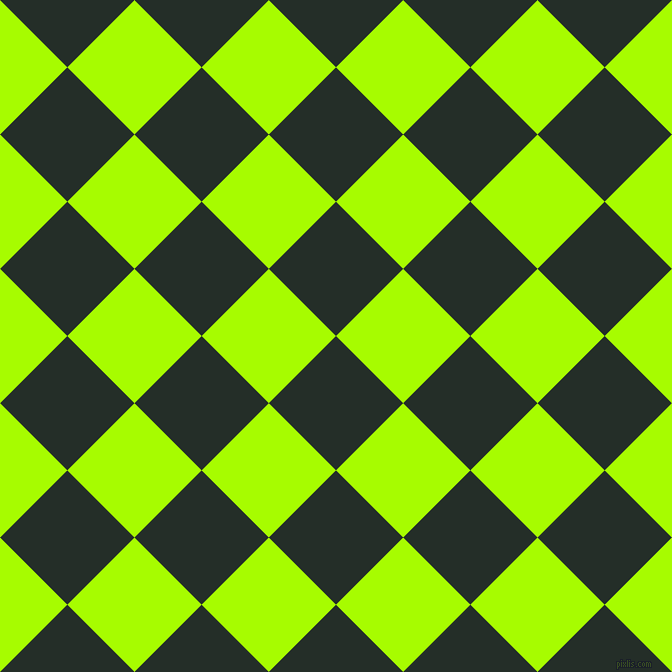 45/135 degree angle diagonal checkered chequered squares checker pattern checkers background, 95 pixel square size, , Midnight Moss and Spring Bud checkers chequered checkered squares seamless tileable