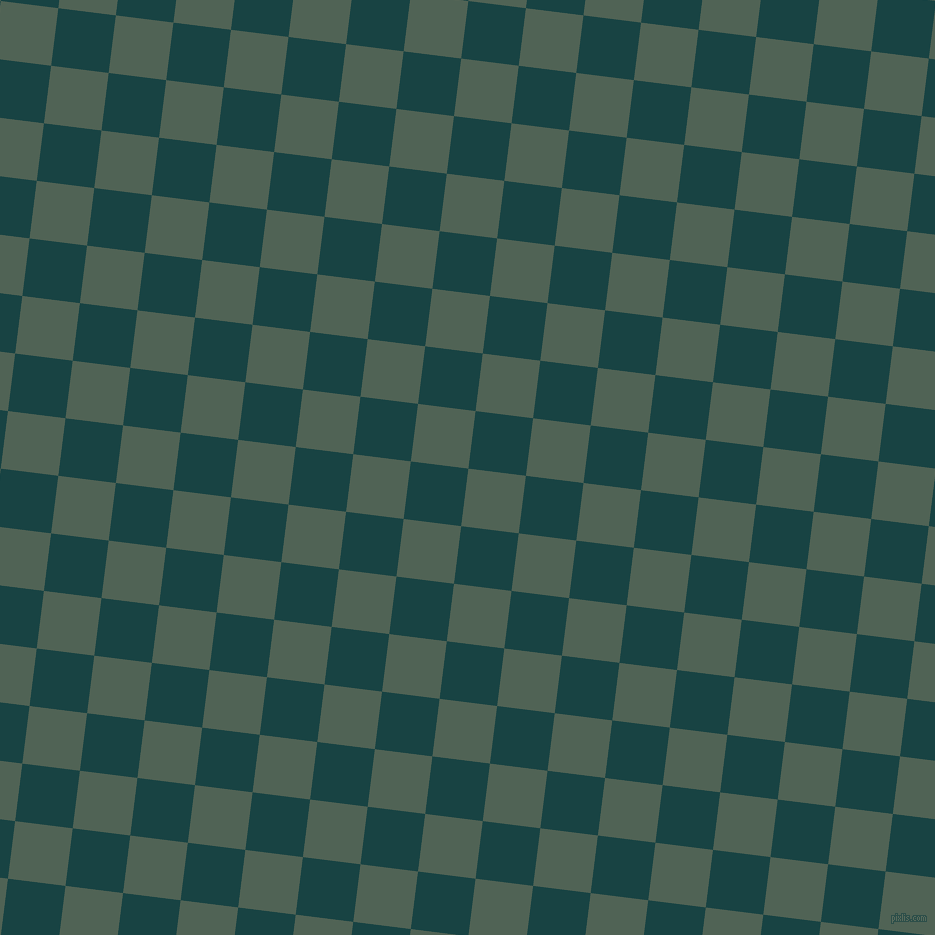 83/173 degree angle diagonal checkered chequered squares checker pattern checkers background, 58 pixel squares size, , Mineral Green and Tiber checkers chequered checkered squares seamless tileable
