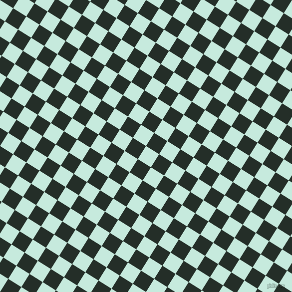 58/148 degree angle diagonal checkered chequered squares checker pattern checkers background, 31 pixel square size, , Mint Tulip and Midnight Moss checkers chequered checkered squares seamless tileable