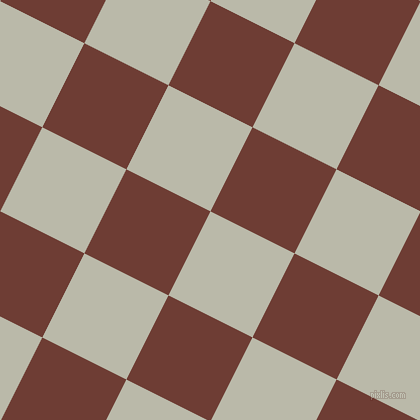 63/153 degree angle diagonal checkered chequered squares checker pattern checkers background, 94 pixel square size, , Mist Grey and Metallic Copper checkers chequered checkered squares seamless tileable