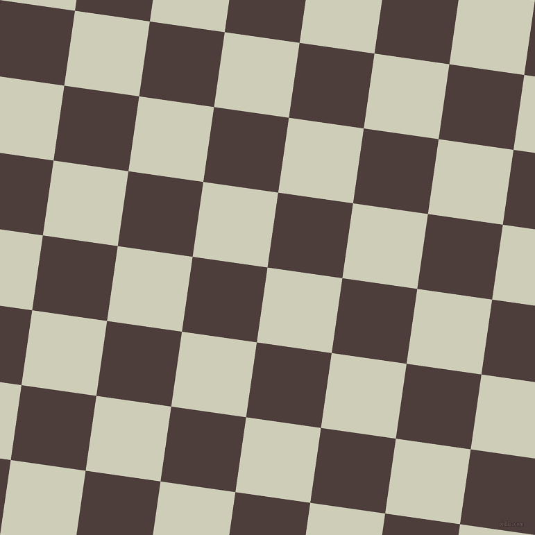 82/172 degree angle diagonal checkered chequered squares checker pattern checkers background, 109 pixel square size, , Moon Mist and Crater Brown checkers chequered checkered squares seamless tileable