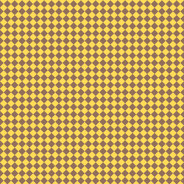 45/135 degree angle diagonal checkered chequered squares checker pattern checkers background, 20 pixel square size, , Mustard and Beaver checkers chequered checkered squares seamless tileable