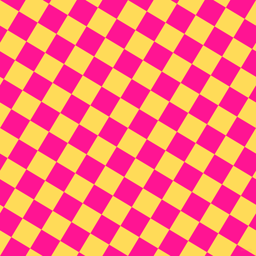 59/149 degree angle diagonal checkered chequered squares checker pattern checkers background, 72 pixel squares size, , Mustard and Deep Pink checkers chequered checkered squares seamless tileable
