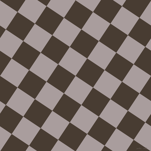 56/146 degree angle diagonal checkered chequered squares checker pattern checkers background, 72 pixel squares size, , Nobel and Taupe checkers chequered checkered squares seamless tileable