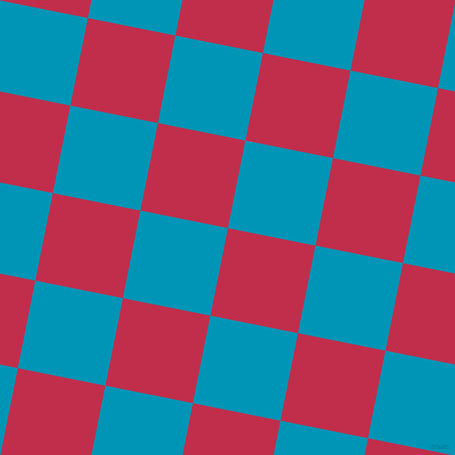 79/169 degree angle diagonal checkered chequered squares checker pattern checkers background, 175 pixel square size, , Old Rose and Bondi Blue checkers chequered checkered squares seamless tileable