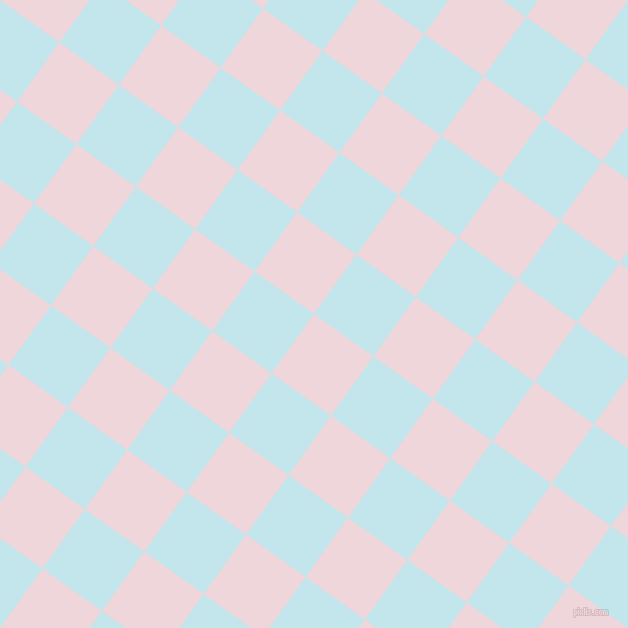 54/144 degree angle diagonal checkered chequered squares checker pattern checkers background, 73 pixel square size, , Pale Rose and Onahau checkers chequered checkered squares seamless tileable