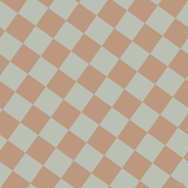 54/144 degree angle diagonal checkered chequered squares checker pattern checkers background, 72 pixel squares size, , Pale Taupe and Tasman checkers chequered checkered squares seamless tileable