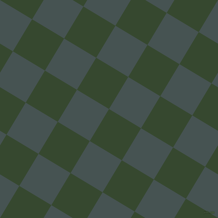 59/149 degree angle diagonal checkered chequered squares checker pattern checkers background, 121 pixel square size, , Palm Leaf and Dark Slate checkers chequered checkered squares seamless tileable