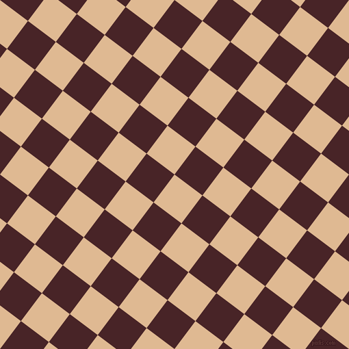 53/143 degree angle diagonal checkered chequered squares checker pattern checkers background, 51 pixel squares size, , Pancho and Bulgarian Rose checkers chequered checkered squares seamless tileable