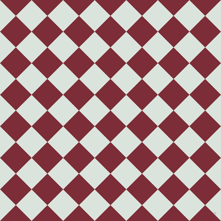 45/135 degree angle diagonal checkered chequered squares checker pattern checkers background, 74 pixel square size, , Paprika and Aqua Squeeze checkers chequered checkered squares seamless tileable