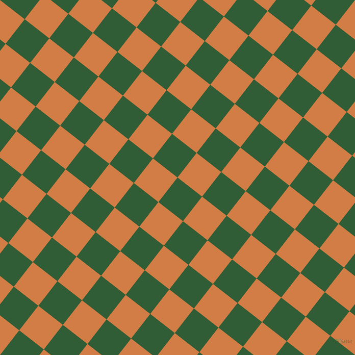 52/142 degree angle diagonal checkered chequered squares checker pattern checkers background, 61 pixel squares size, , Parsley and Raw Sienna checkers chequered checkered squares seamless tileable