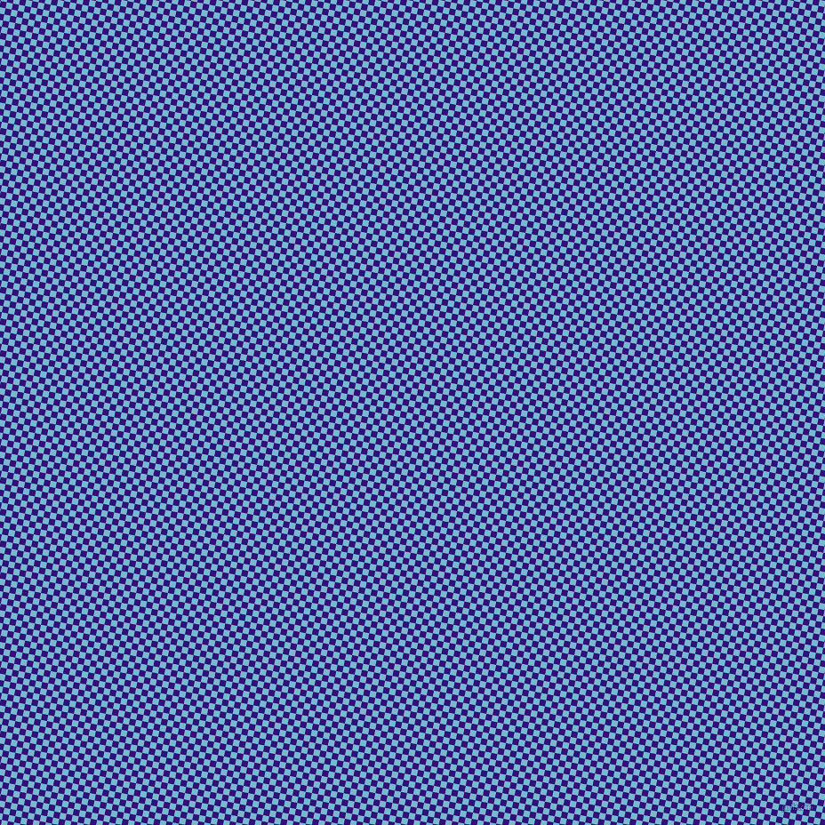 79/169 degree angle diagonal checkered chequered squares checker pattern checkers background, 7 pixel square size, , Persian Indigo and Seagull checkers chequered checkered squares seamless tileable