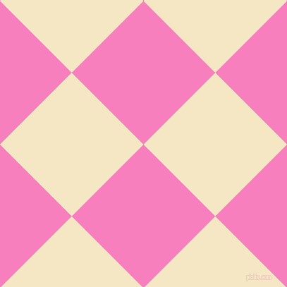 45/135 degree angle diagonal checkered chequered squares checker pattern checkers background, 144 pixel squares size, Persian Pink and Pipi checkers chequered checkered squares seamless tileable
