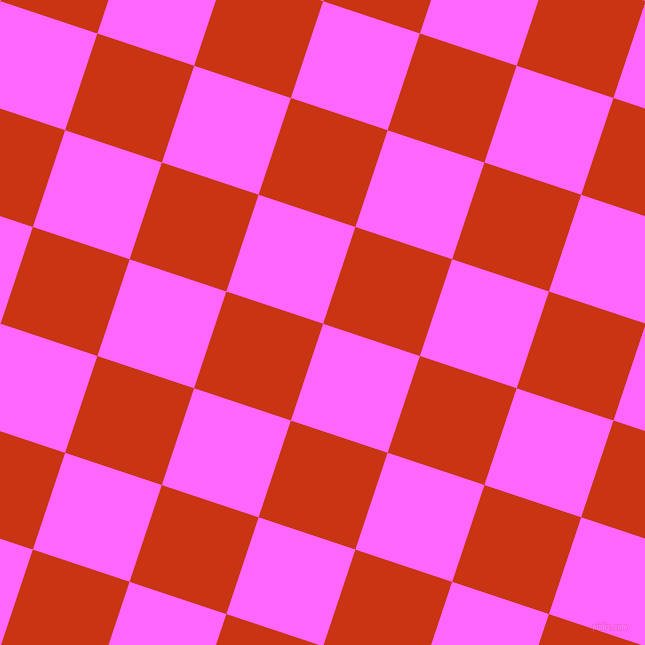 72/162 degree angle diagonal checkered chequered squares checker pattern checkers background, 102 pixel square size, , Pink Flamingo and Harley Davidson Orange checkers chequered checkered squares seamless tileable