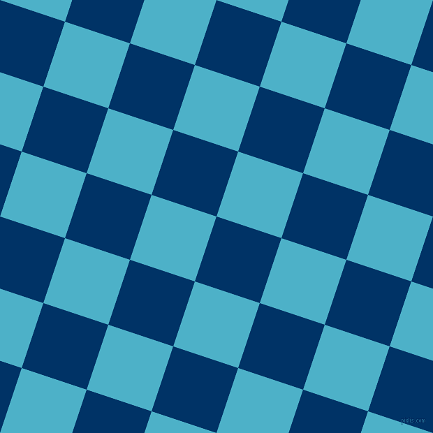 72/162 degree angle diagonal checkered chequered squares checker pattern checkers background, 98 pixel squares size, , Prussian Blue and Viking checkers chequered checkered squares seamless tileable