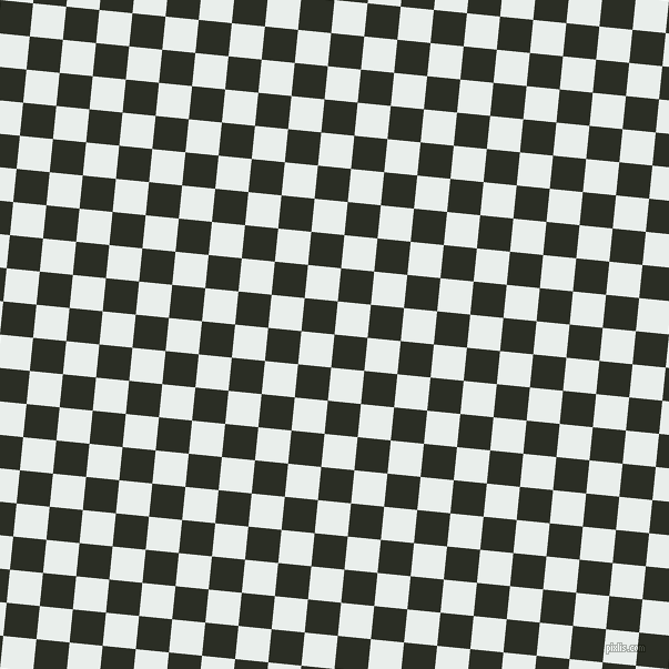 84/174 degree angle diagonal checkered chequered squares checker pattern checkers background, 30 pixel square size, , Rangoon Green and Lily White checkers chequered checkered squares seamless tileable
