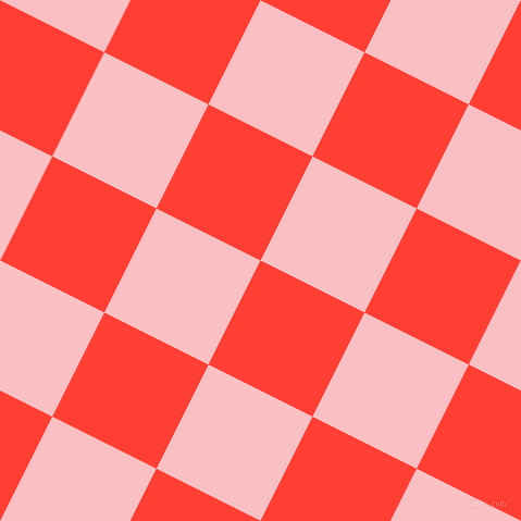 63/153 degree angle diagonal checkered chequered squares checker pattern checkers background, 107 pixel squares size, , Red Orange and Azalea checkers chequered checkered squares seamless tileable