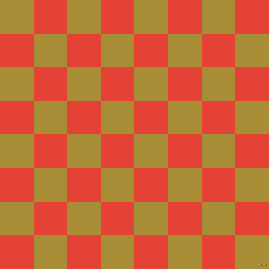 checkered chequered squares checkers background checker pattern, 127 pixel squares size, , Reef Gold and Cinnabar checkers chequered checkered squares seamless tileable