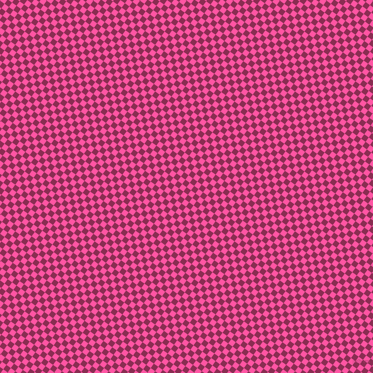 54/144 degree angle diagonal checkered chequered squares checker pattern checkers background, 11 pixel squares size, , Rose Bud Cherry and Brilliant Rose checkers chequered checkered squares seamless tileable
