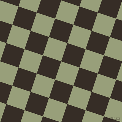 72/162 degree angle diagonal checkered chequered squares checker pattern checkers background, 65 pixel square size, , Sage and Coffee Bean checkers chequered checkered squares seamless tileable