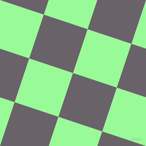 72/162 degree angle diagonal checkered chequered squares checker pattern checkers background, 154 pixel square size, , Salt Box and Pale Green checkers chequered checkered squares seamless tileable